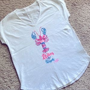 Lilly Pulitzer Colie Tee Sz XXS